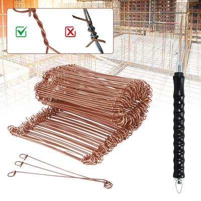 TEMU /400mm, Concrete Binding Wire (1000 Pcs). Stainless & Wire Binder High Quality Drilling Wire Eye Wire Drill Wire Binding Wire Concrete Wire Copper Image