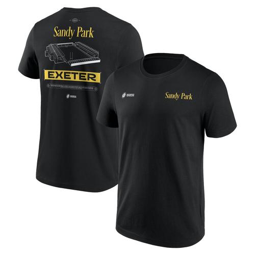 Women's Rugby World Cup ENG25 Cities Graphic T-Shirt - Exeter Black