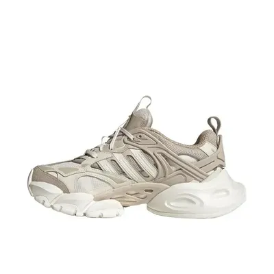 Adidas XLG Runner Deluxe Men's and Women's Brown White Round Head Light Sport Light Mecha Shoes