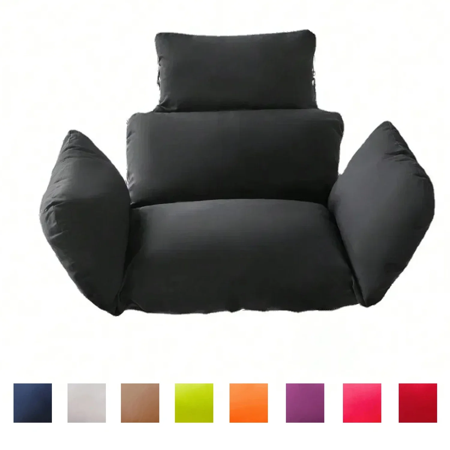 Outdoor Strand einfarbig hängen Schaukel Kissen bezug Garten Schaukel Kissen verdickt Garten Hängematte Stuhl Sitzpolster