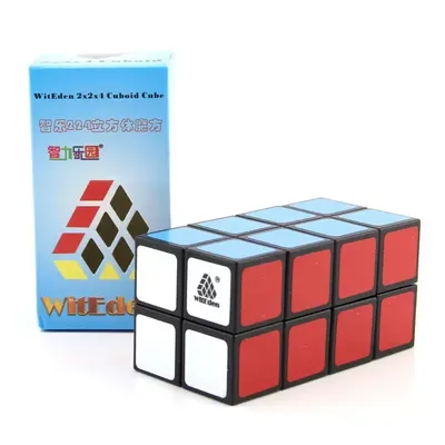 WitEden 224 Quaderwürfel 2x2x4 II Quaderwürfel Aufkleber Zauberwürfel Professionelles Puzzle Image