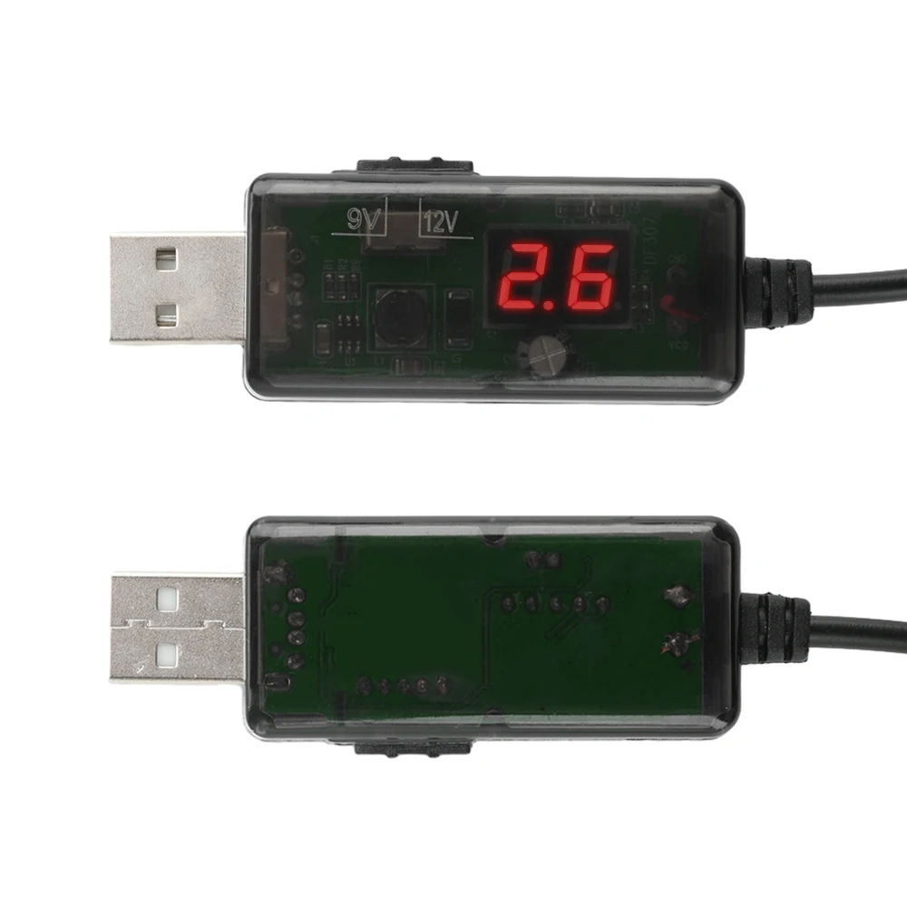 USB-Aufwärtswandler, Wechselrichter, DC 5 V auf 9 V, 12 V, USB-Aufwärtswandler, Kabelanschluss/Ladegerät/Stromwandler, Netzteil Image