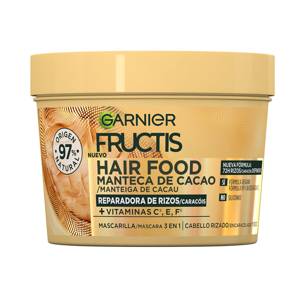 Fructis Hair Food Kakaobuttermaske Nährt Locken 390 ml Image