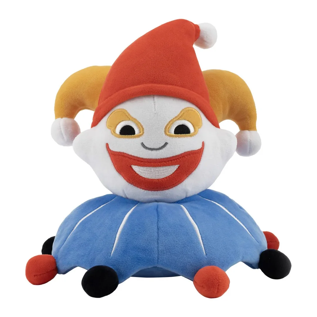 Hot 25cm Balatro Jimbo Joker Clown Plush Toy Stuffed Doll Figure Pillow for Poker Game Cosplay Merch Custom Adult & Kids Gift