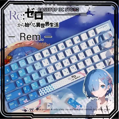 Spy Rem Pudding Keycaps Four Sided Translucent Keycaps Oem Profile Pbt Thermal Sublimation 120keys