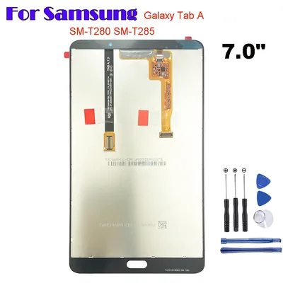 Ori For Samsung Galaxy Tab A 7.0" Wi-Fi 3G SM-T280 SM-T285 T280 T285 7.0" LCD Display Touch Screen