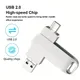 Chiavetta USB-C OTG 2 in 1 Chiavetta USB in metallo da 64 GB Chiavetta USB 2.0 a tipo C Chiavetta USB 64 GB 128 GB 256G USB 2.0 Pendrive ad alta velocità