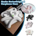4 colori Per Airpods 4 Custodia per auricolari wireless Forma di serpente Custodia protettiva per cuffie Custodia per cuffie in resina Snake-god Auricolare Ca X4U6