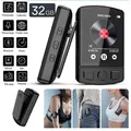 Lettore MP3 Walkman sportivo portatile con clip Suono HiFi Walkman per studenti 5.0 compatibile con Bluetooth Schermo da 1,8 pollici con radio FM E-Book