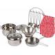 small foot 8968 - Kochgeschirr Gustav, 13-teilig, Metall - Legler / small foot