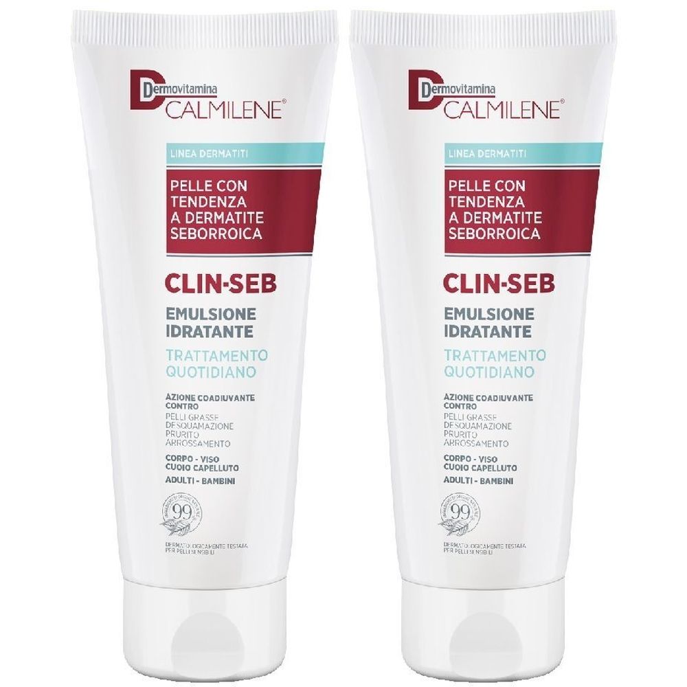 Dermovitamina Calmilene® Clin-Seb Crema Azione Intensiva 2x50 ml