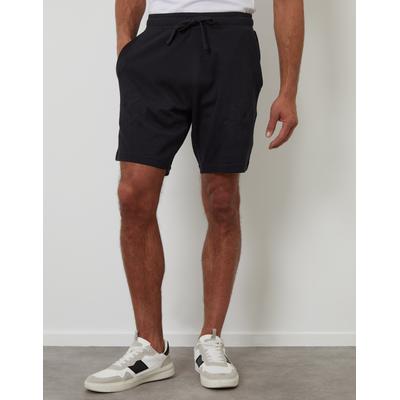 Threadbare Men's Black Floral Embroidered Sweat Shorts