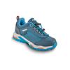 Outdoorschuh MEINDL "Meindl Wisper Junior GTX", Gr. 36, bunt (petrol, orange), Veloursleder, Mesh, unifarben, Basic, Schuhe, GORE-TEX – Winddicht, wasserdicht und atmungsaktiv