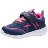 Sneaker KANGAROOS "KY-Chummy EV", Gr. 24, dk navy, fandango pink, Textil, Synthetik, sportlich, Schuhe