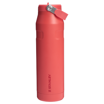 Stanley Isolierflasche ICEFLOW™ BOTTLE FLIPSTRAW | 1,06L Hot Coral Image