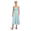 Abendkleid VERA MONT "Vera Mont Abendkleid mit Cut-Outs", Damen, Gr. 40, Normalgrößen, summer mint, Obermaterial: 100% Polyester. Besatz: 100% Polyamid. Futter: 100% Polyester., feminin, figurbetont lang, Kleider, Strass