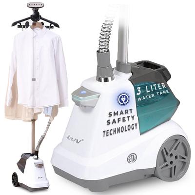 SALAV X3 Smart Auto Off Commercial Garment Steamer, White - N/A