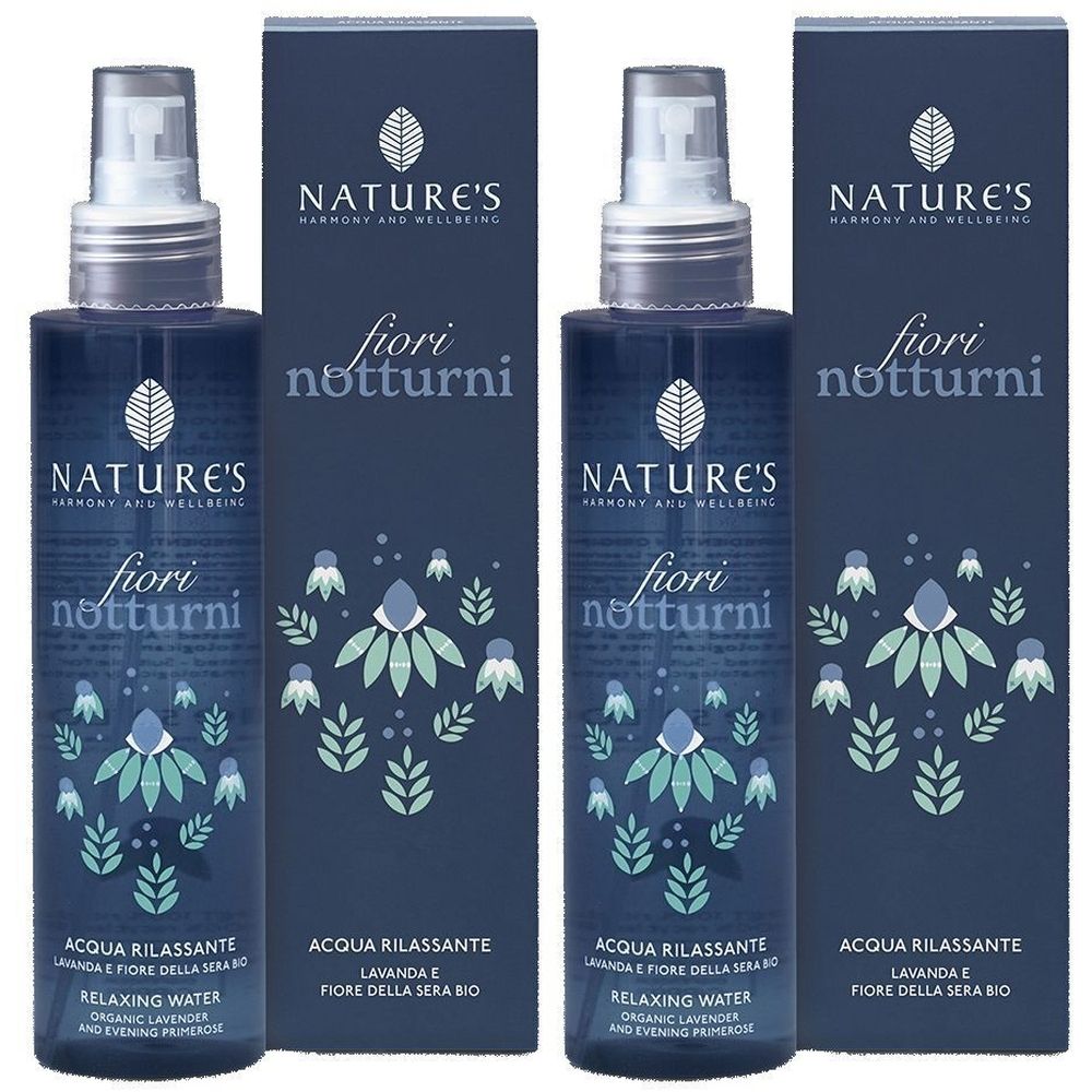 NATURE'S Fiori Notturni Acqua Rilassante 2x150 ml Profumo