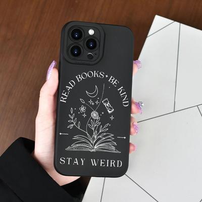 TEMU Books Pattern Printing Mobile Phone Case For Iphone15 14 13 12 11 Xs Xr X 7 8mini Plus Promax Se Image
