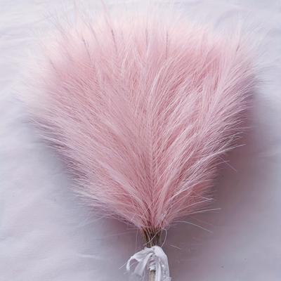 TEMU 20pcs Pampas Grass - Fluffy Artificial Reed For Boho Home Decor, Weddings & Engagements - Versatile Tabletop Accent, No Container Included Image