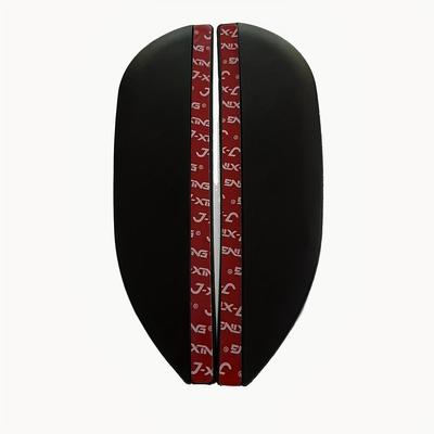TEMU 2pcs Car Rearview Mirror Rain Cover, Reverse Mirror Rain Board Image