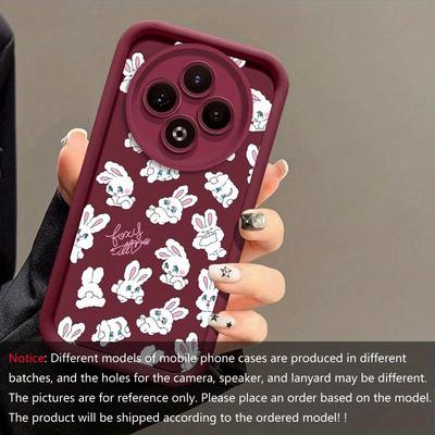 TEMU Rabbit Design Case For 14c 4g, Offering A Flexible And Impact-resistant Finish For Image