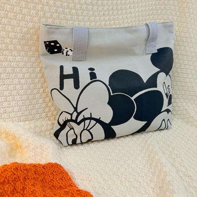 TEMU Cartoon Tote Woman Commuter Doodle Shoulder Bag Tote Bag Image