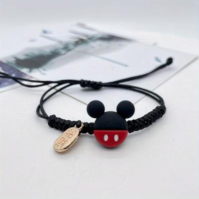 TEMU 1pc Adjustable Hand-woven Polyester Hand Rope, Couple Gift, Holiday Halloween Christmas Party Travel Gift Image