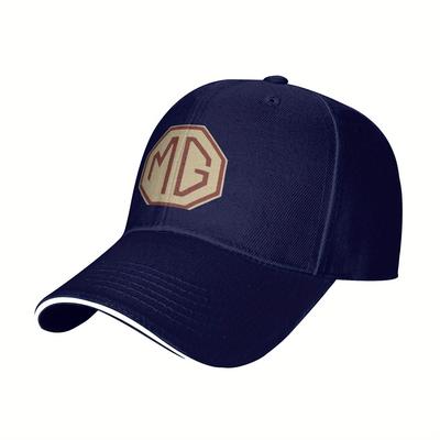 TEMU 1pc Vintage Cap Sandwich Baseball Cap, Adjustable Baseball Cap For Men And Women, Polyester Material, Hand Washable, Fits All, Outdoor Sports, Travel, Holiday Gift Image