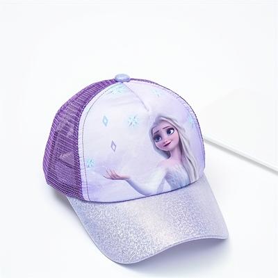 TEMU Cute Cartoon Anime Print Baseball Cap Sunshade Mesh Visor Hat Image
