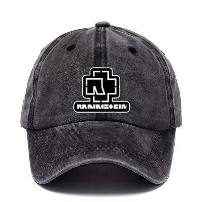 TEMU Printed Baseball Cap - Adjustable, Stylish Dad Hat For Men And Women Image