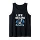 LIFE BEGINS At 25 Knots Windsurfen, Geschwindigkeit Tank Top