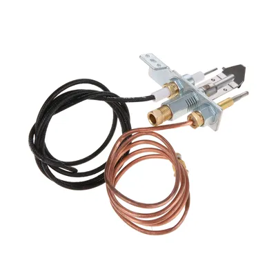 1pc Safety Burner Pilot Kit M9 Thermocouple 9.5”Spark Ignition Gas Water Heater Propane Igniter Kit for Natural Gas Heater
