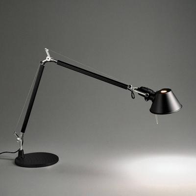 Artemide LED Schreibtischlampe Tolomeo, schwarz, für Arbeitszimmer / Büro, Aluminium, Design, LED Tischlampe Image