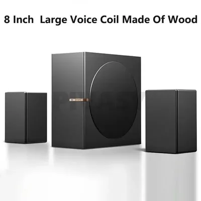 8-Zoll-Hochleistungs-Basslautsprecher aus Holz mit voller Reichweite, Subwoofer, Image