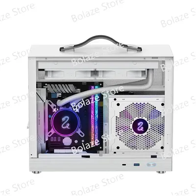 2024new flash scale s500 chassis, tragbarer itx handheld 240 wasser gekühlter type cmini computer Image