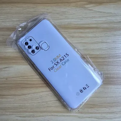 2.0 mm Clear Case for Samsung Galaxy A21S Soft TPU Case for Samsung A21s Cover Transparent Phone Case