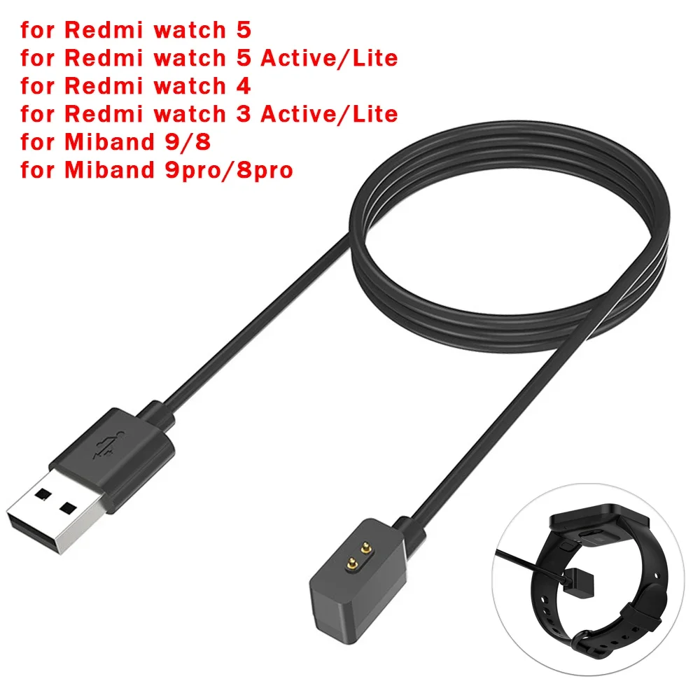 Schnellladekabel für Redmi Watch 5/4 Magnetisches USB-Ladekabel Power Charge für Redmi Watch 2/5 Active/Lite/Mi 9/8 Ladegerät Image