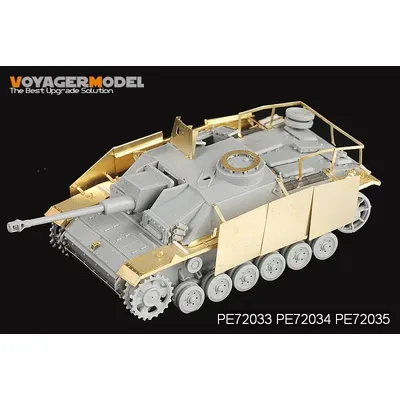 Voyager modell pe72033 1/72 wwii deutscher stug. iii ausf. g frühe produktion basic (für drache Image