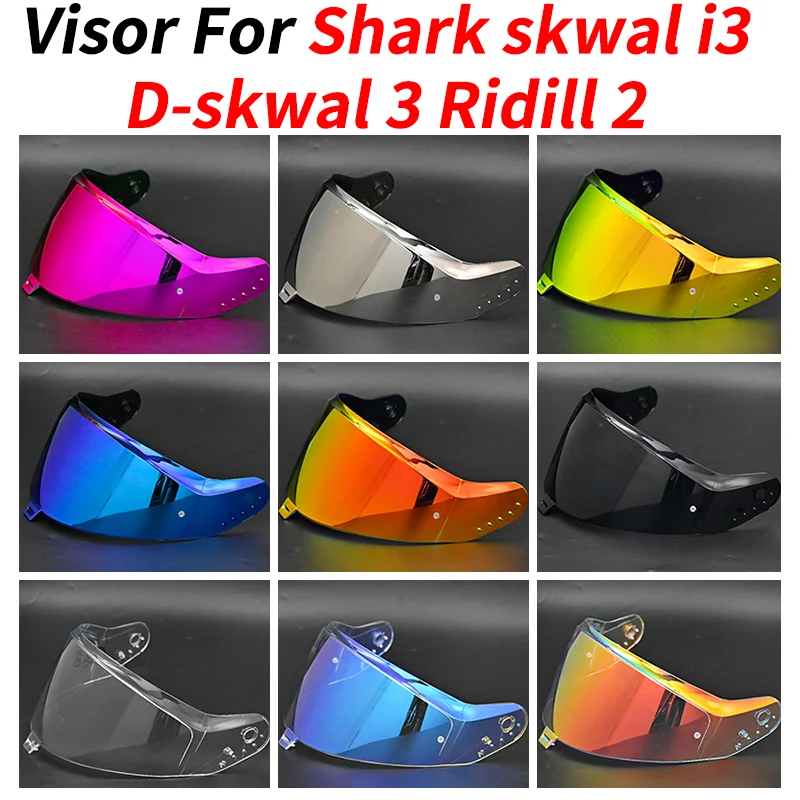 Visier für Shark Skwal i3 D-Skwal 3 Ridill 2 Helmvisiere Ersatzlinse Zubehör Capacete Windschutzscheibe D Skwal 3 VZ400 Image