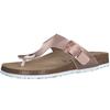 Zehentrenner TAMARIS "CORRA", Damen, Gr. 40, rosa (roségoldfarben), Lederimitat, sportlich, Schuhe, Sommerschuh, Schlappen mit angenehmen Zehensteg