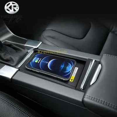 15 W kabelloses Schnellladen mit drei Spulen für Volvo V60 XC60 S60 S90 V90 XC90 Image