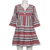 Alba Moda Damen Kleid, Gr. 42, mehrfarbig, Baumwolle
