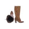 Tamaris Damen Stiefel, Gr. 36, orange, Kunstleder, Leder