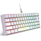 60% clavier filaire Compact 68 touches rétro-éclairage rvb petit ordinateur de bureau Portable clavier à Membrane pour Windows tablette ordinateur Portable jeu