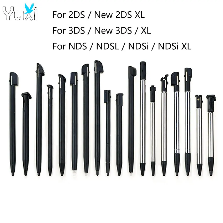 YuXi pour NDS NDSi XL stylet tactile pour 2DS nouveau 3DS XL LL plastique jeu vidéo stylet stylo accessoires de jeu