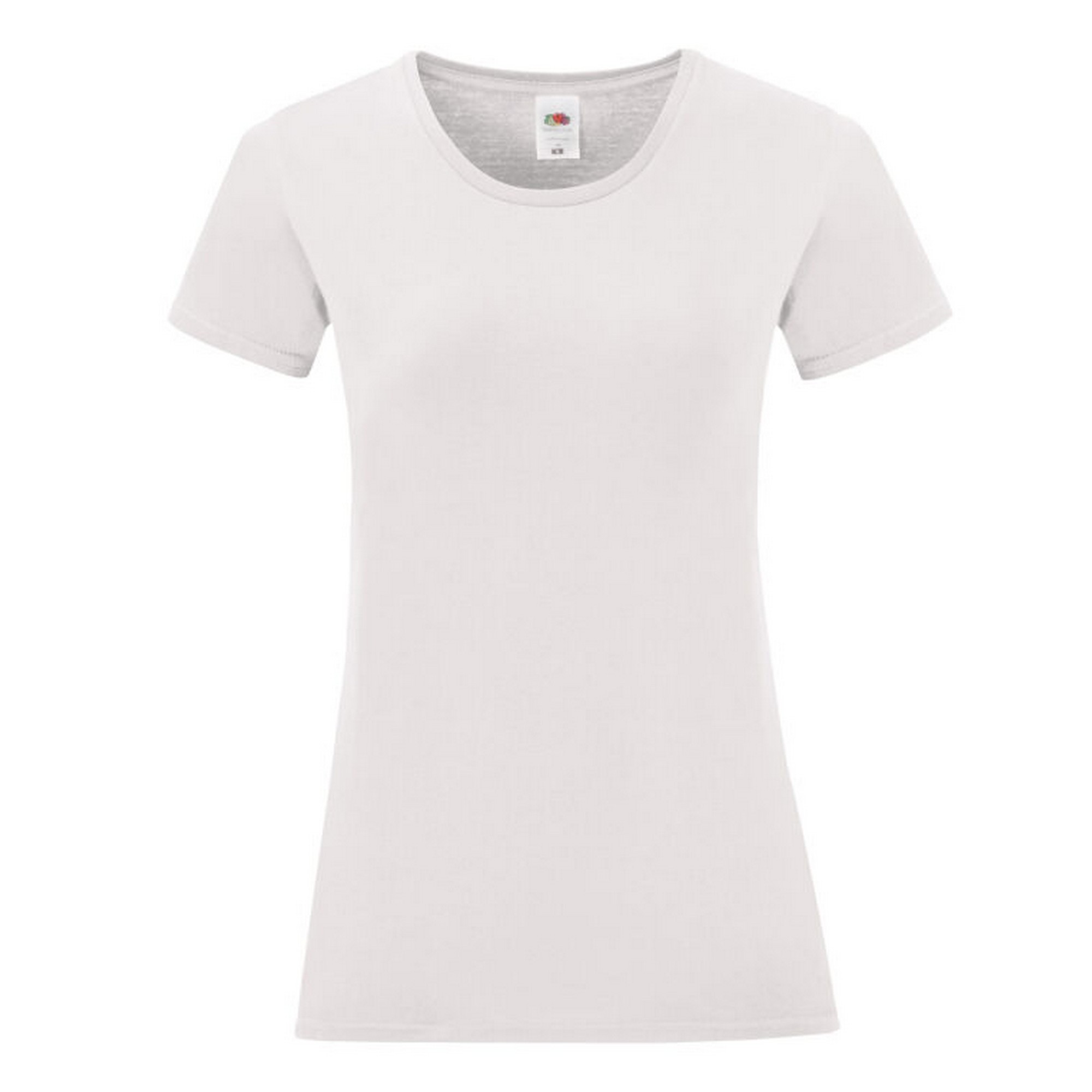 Fruit of the Loom - "Iconic" T-Shirt für Damen (Weiß) Image