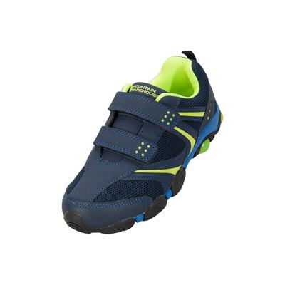 Mountain Warehouse Childrens/Kids Light Up Turnschuhe (Marine/Limettengrün) Image