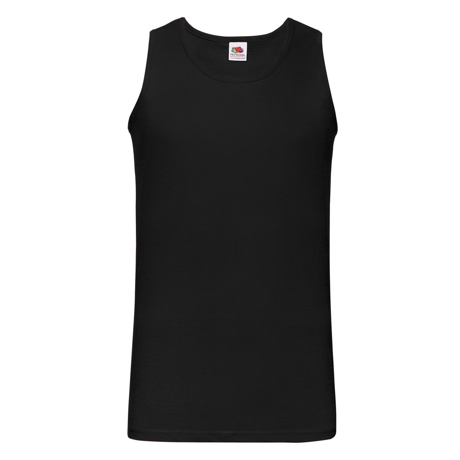 Fruit of the Loom - "Valueweight Athletic" Ärmelloses Oberteil für Herren/Damen Unisex (Schwarz) Image