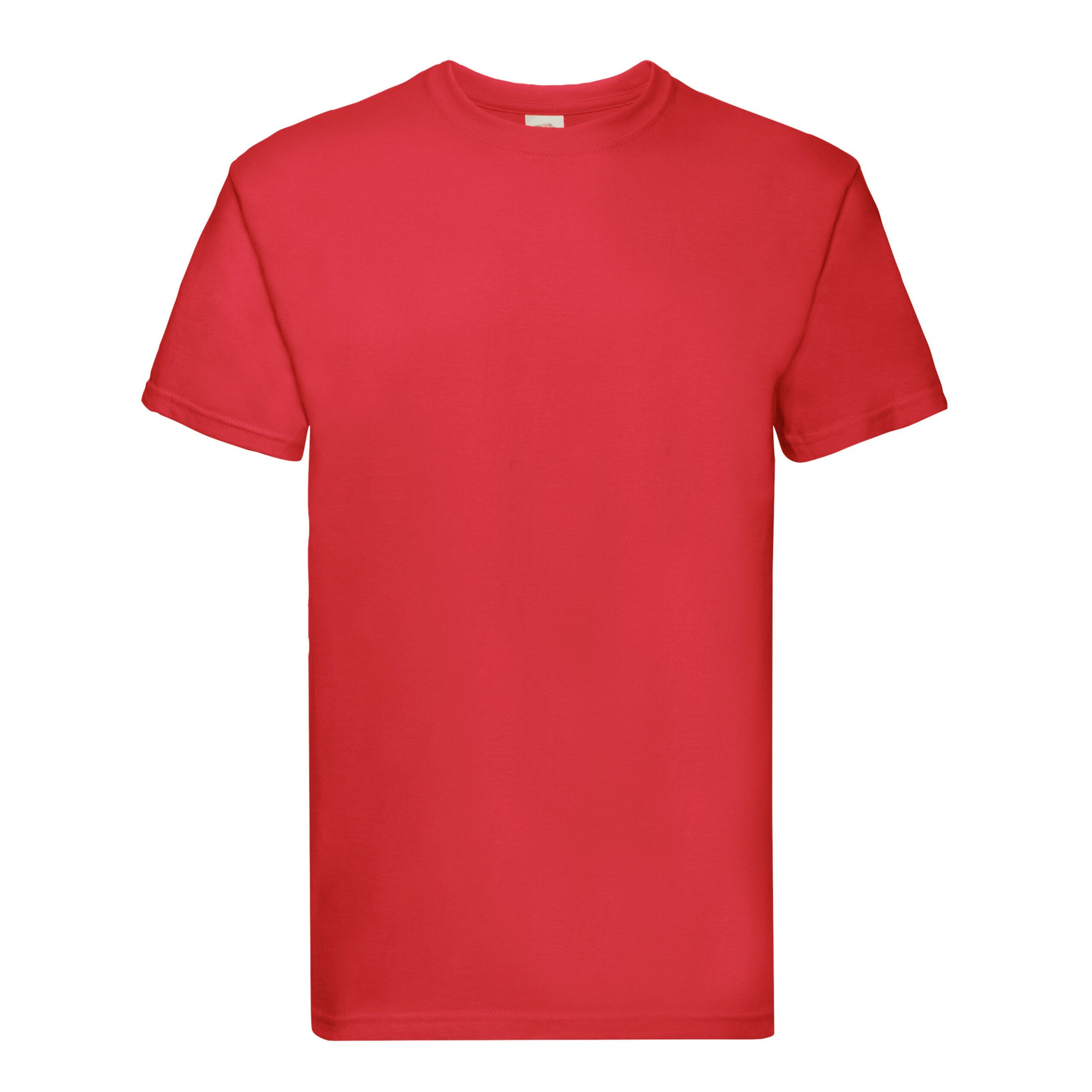 Fruit of the Loom - "Super Premium" T-Shirt für Herren/Damen Unisex (Rot) Image